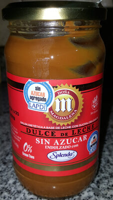 dulce de leche sin azucar - 7798054490597