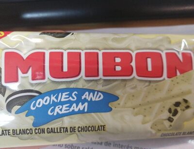 Muibon, cookies and cream - 7802800556090