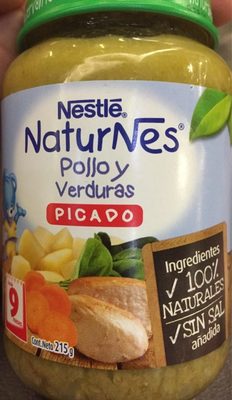 Naturnes Pollo y Verduras - 7802950003550