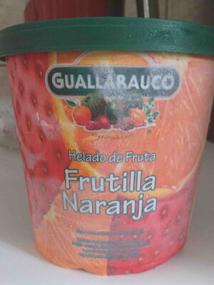 Helado de Frutilla y Naranja, Guallarco - 7803908001994