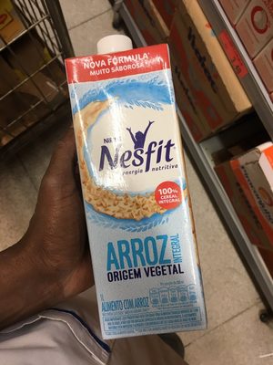 Bebida arroz Nesfit 1L integral - 7891000109694