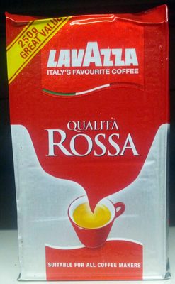 Lavazza Qualita Rossa Ground Coffee 250G - 8000070036864