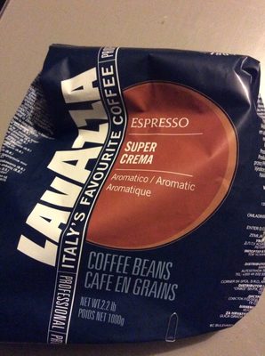 Lavazza Espresso Super Crema Coffee Beans - 8000070042025