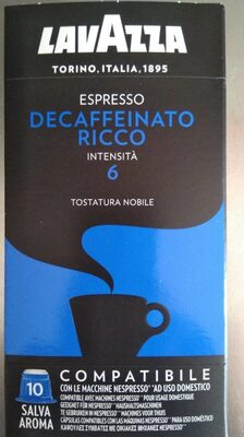Café decaffeinato ricco - 8000070081093