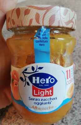 Hero Light senza zuccheri aggiunti albicocche - 8000080004303