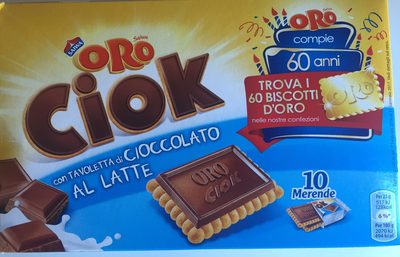 Oro Ciok Cioccolato Al Latte - 8000090004461