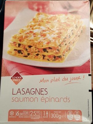Lasagnes saumon epinards - 8000245005886