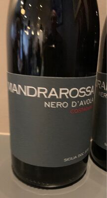 Mandrarossa Costadune Nero D' Avola Rosso Sicilia Doc 2015 - 8000254001992