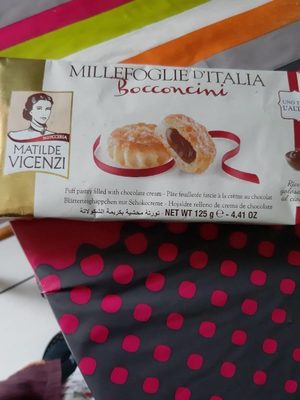 Bocconcini relleno de crema de chocolate - 8000350004781
