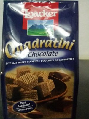 Quadratini chocolat 125G - 8000380005963