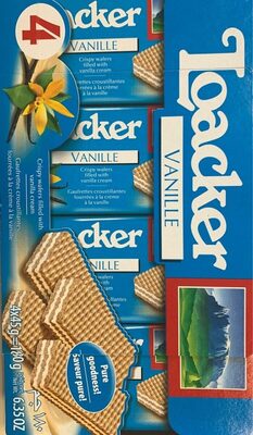 Loacker Gaufrettes vanille - 8000380152421