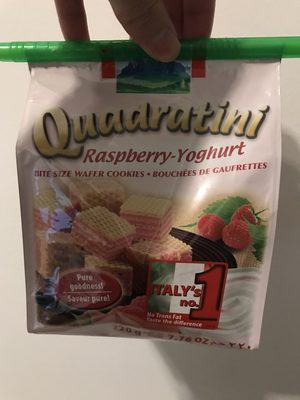 Quadratini raspberry yoghurt - 8000380158294