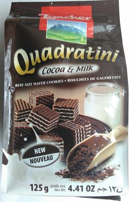 Quadratini Cocoa & Milk - 8000380180783