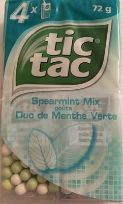 Tic Tac goûts Spearmint Mix - 8000500035047