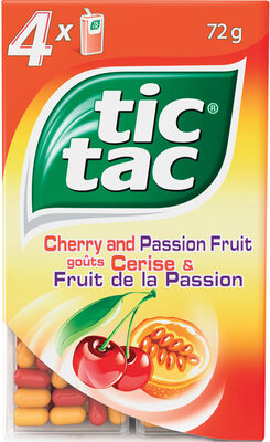 Tic tac goûts cerise & fruit de la passion - 8000500111093