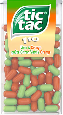 Tic Tac Citron Vert & Orange - 8000500166789