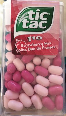 Pastilles aromatisee a la fraise - 8000500167045