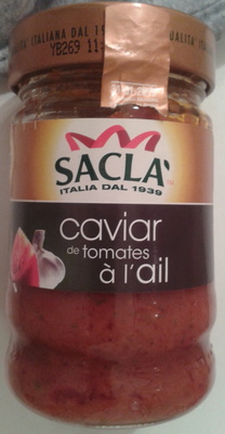 Caviar de tomates à l'ail - 8001060000933