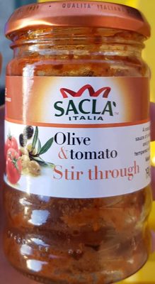 Sacla Italia Olive & Tomato Stir through - 8001060003279