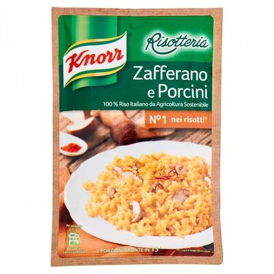 Knorr Risotteria Zafferano E Porcini 175 - 8001080012541