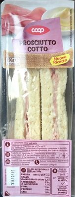 Sandwich prosciutto cotto - 8001120598042