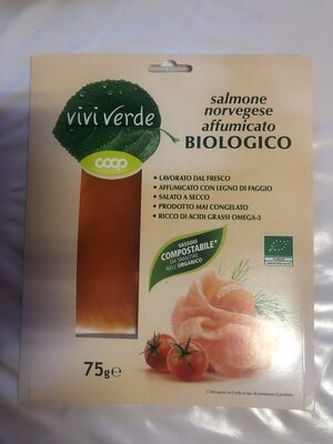 Salmone norvegese affumicato biologico - 8001120832382