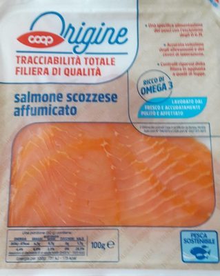 Salmone scozzese affumicato - 8001120835819