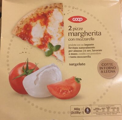 Pizze margherita con mozzarella - 8001120846716