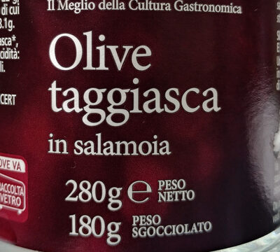 oliva taggiasca in salamoia - 8001120960894
