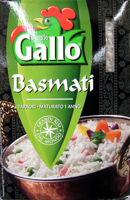 Riz Basmati Gallo - 8001420002744