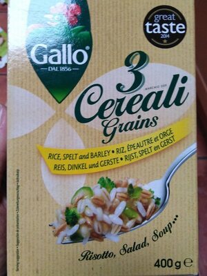 Gallo 3 Grains Rice 400G - 8001420003048