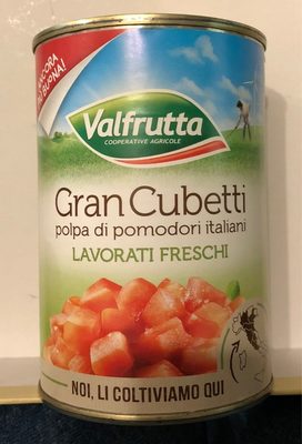 Gran Cubetti polpa di pomodori italiani - 8001440111143
