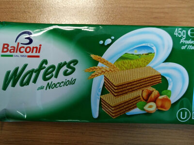 Wafers Balconi Hazelnut - 8001585008155