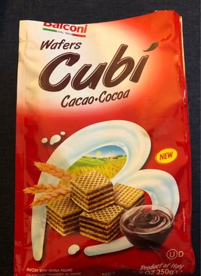Balconi Cubi Chocolate Wafer - 8001585008193