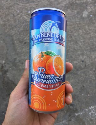 San benedetto, prima spremitura, low-calorie sparkling drink, clementina - 8001620015117