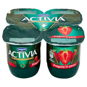 Activia Fragola in pezzi - 8001630005696