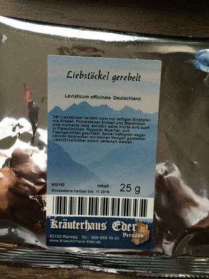 Liebstöckel gerebelt - 800182