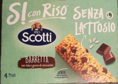Barretta con riso e gocce di cioccolato - 8001860209987