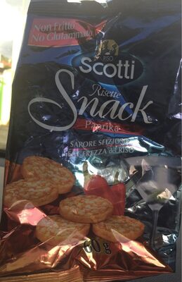 Scotti Risette Snack Paprika - 8001860258459
