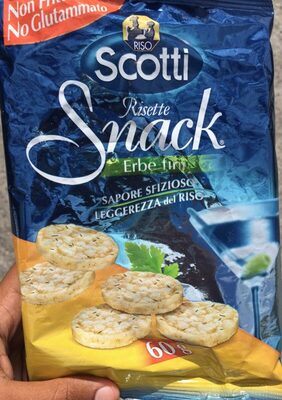 Gallette Snack Erbe G60 Scotti - 8001860258473