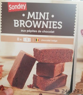 Mini Brownies aux Pépites de Chocolat - 8001929315918