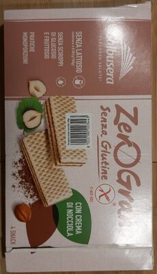 ZeroGrano senza glutine con crema di nocciola - 8002190003443
