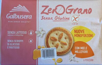 Galbusera ZeroGrano Frollini miele - 8002190006246