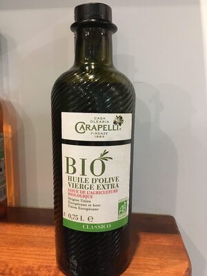 Huile d'olive vierge extra Bio Classico 75 CL - 8002470023727
