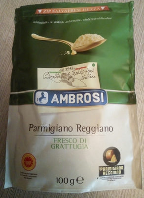 Ambrosi Parmeggiano Reggiano Grated - 8002503241005