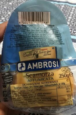 Scamorza Affumicata - 8002503400488