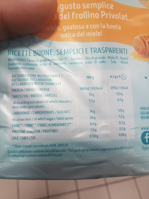 Privolat biscotti - 8002590043483