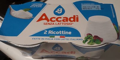 2 Ricottine senza lattosio - 8002670003628