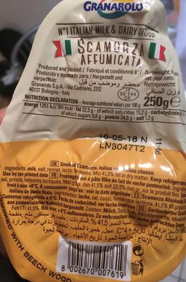 Scamorza affumicata - 8002670007619