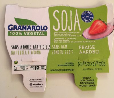 Dessert Soja Fraise - 8002670500110